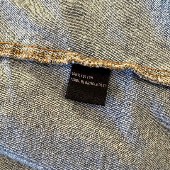 Rachel Zoe light denim jacket, size XL - Picture 5 of 5